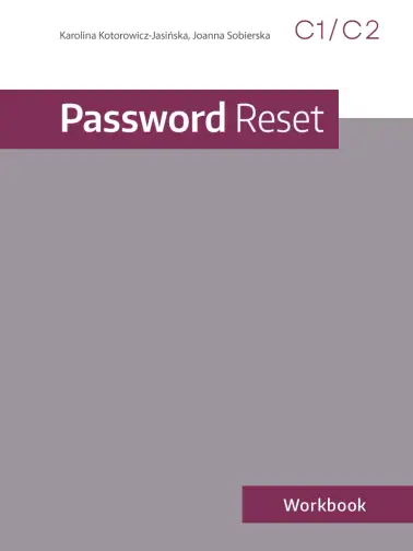 Odrabiamy odpowiedzi do Password Reset C1/C2. Workbook | Gotowiec