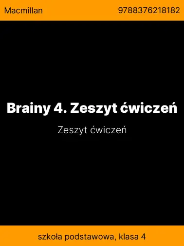 Brainy 4. Zeszyt ćwiczeń