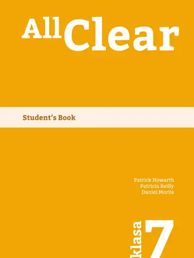 All Clear 7. Student's Book