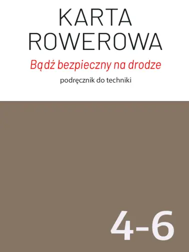 Karta rowerowa 4-6. Bądź bezpieczny na drodze