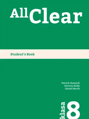 All Clear 8. Student's Book