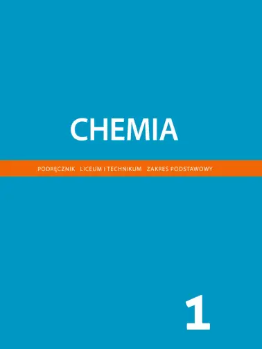Chemia 1. Zakres podstawowy. Wydanie 2022