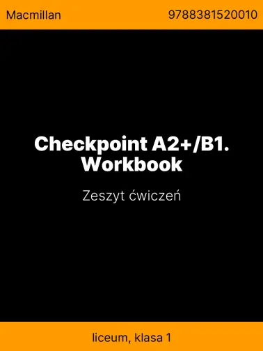 Checkpoint A2+/B1. Workbook