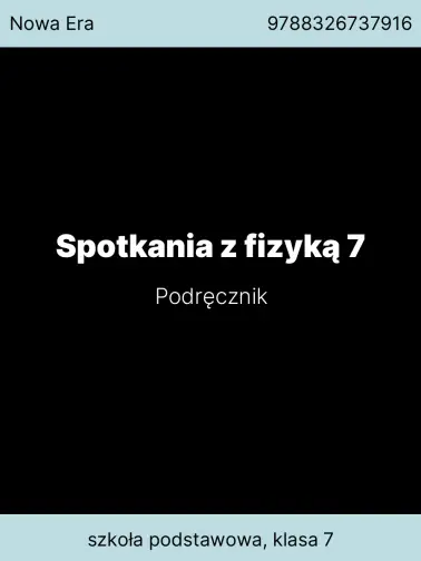 Spotkania z fizyką 7