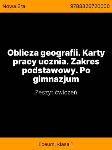 Sprawdzian Diagnozujący Wiedzę Ucznia Z Geografii Po Gimnazjum