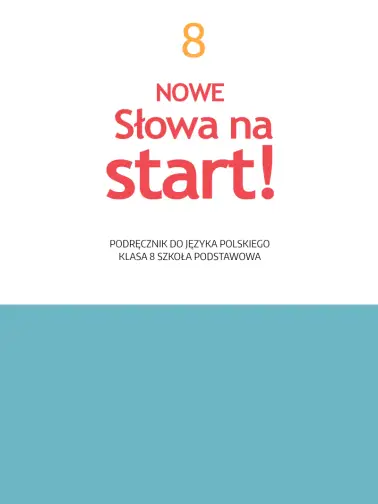 Nowe Słowa na start! 8