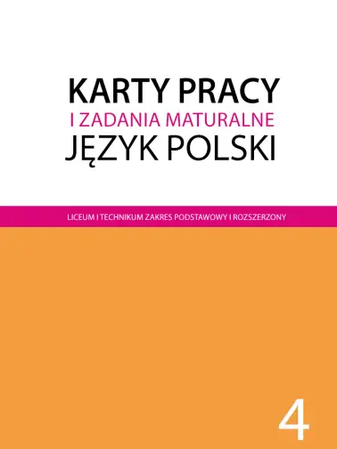 Karty pracy. Język polski 4