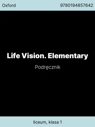 Life Vision. Elementary