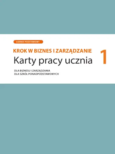 Podaj trzy sytuacje: ze swojego | Krok w biznes i zarządzanie 1. Karty