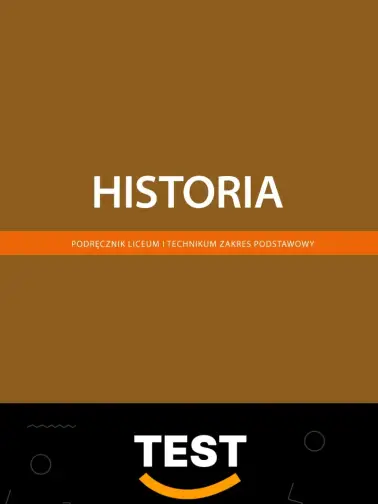 TEST Historia 1. Zakres podstawowy. Wydanie 2022